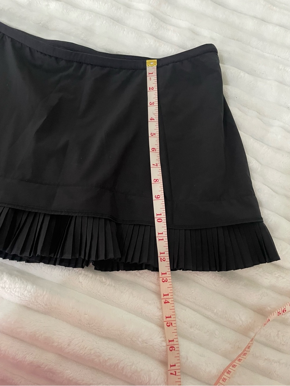 lululemon athletica Black Tennis Skirt with Pleated Hem - Picture 8 of 14